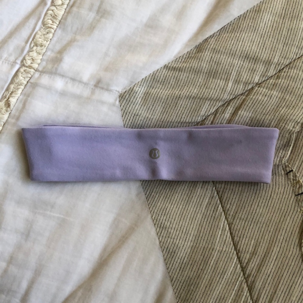 Lulu lemon lavender headband